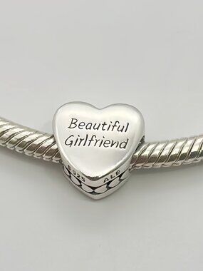 Pandora Beautiful Girlfriend Heart Exclusive Charm